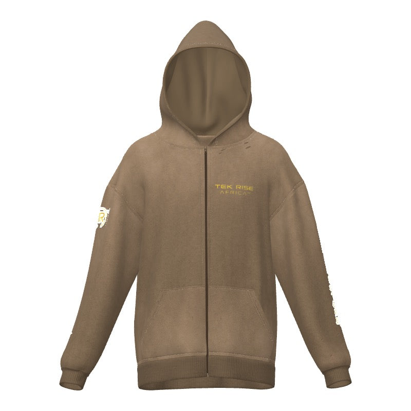 TR Desert Vision -zip Hoodie-Camel
