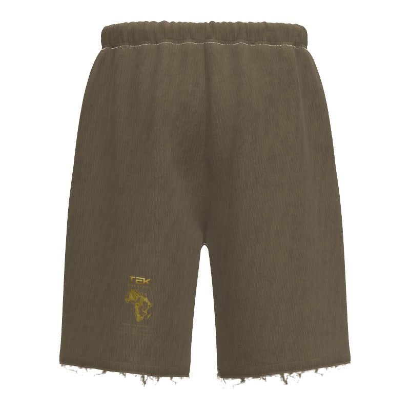 TR Raw Hem Shorts™- Khaki
