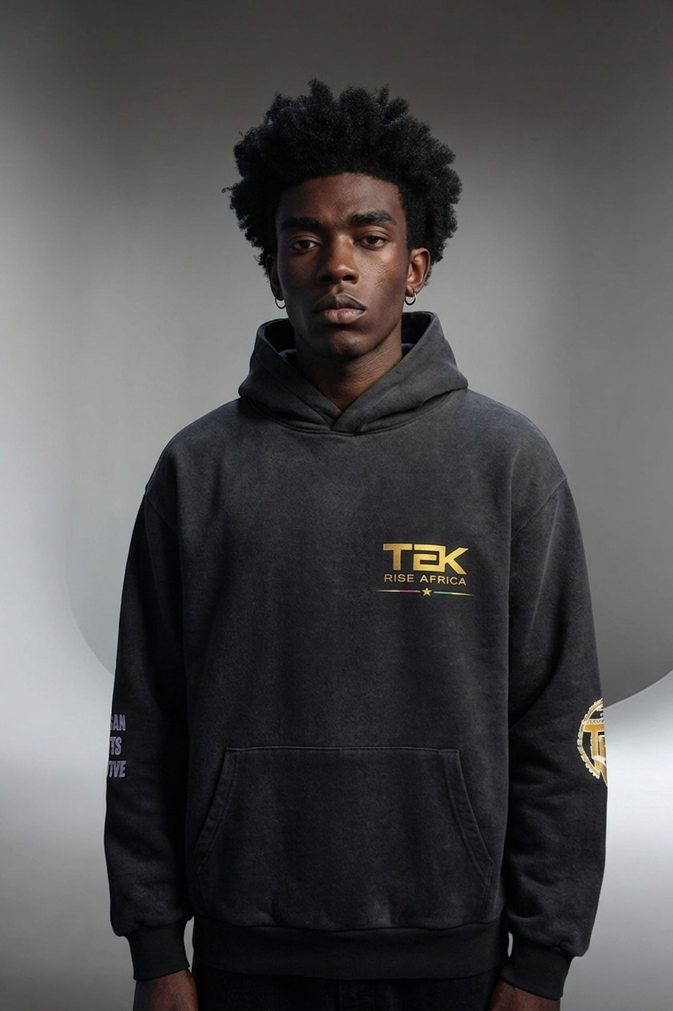 TR Obsidian Hoodie™ - Smoky Black