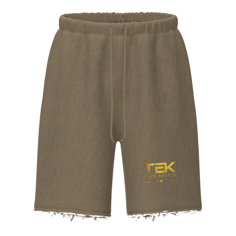 TR Raw Hem Shorts™- Khaki