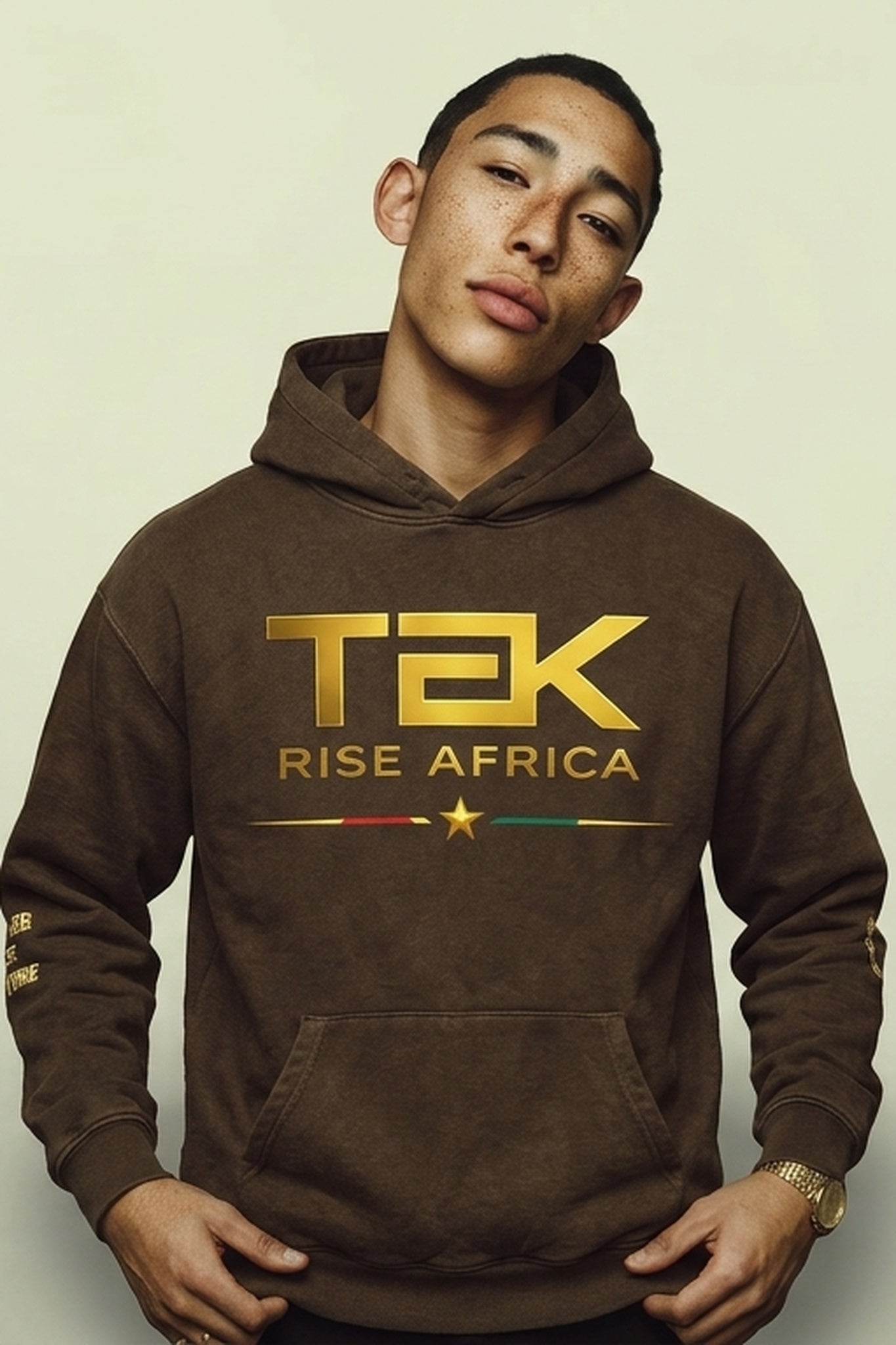 TR Mocha Gold Hoodie™-Brown