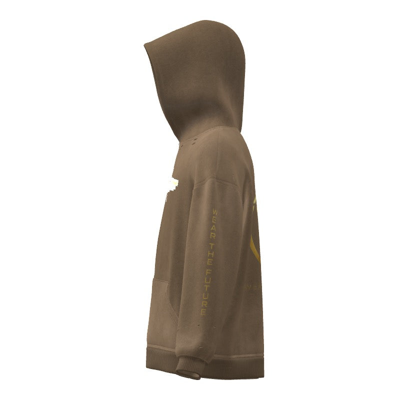 TR Desert Vision -zip Hoodie-Camel