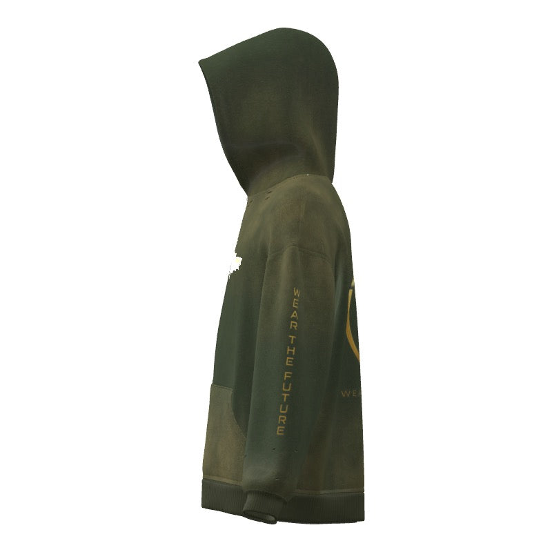 TR Forest Legacy -zip Hoodie-Green